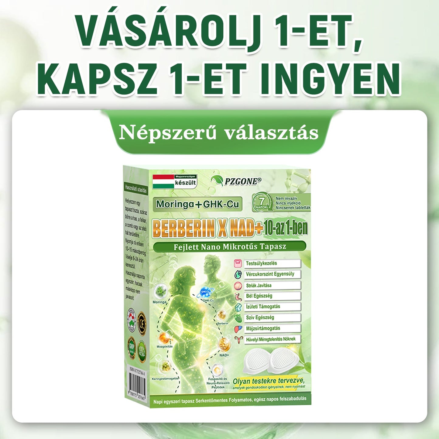 𝗛𝗶𝘃𝗮𝘁𝗮𝗹𝗼𝘀 Á𝗿𝘂𝗵á𝘇 |  💯 𝗣𝗭𝗚𝗢𝗡𝗘® 𝗠𝗼𝗿𝗶𝗻𝗴𝗮·𝗕𝗲𝗿𝗯𝗲𝗿𝗶𝗻𝗲×𝗡𝗔𝗗+ 𝟭𝟬‑𝗶𝗻‑𝟭 𝗧𝗮𝗽𝗮𝘀𝘇 (𝗡𝗮𝗽𝗼𝗻𝘁𝗮 𝗲𝗴𝘆𝘀𝘇𝗲𝗿, 𝟳 𝗻𝗮𝗽 𝗮𝗹𝗮𝘁𝘁 𝗹á𝘁𝗵𝗮𝘁ó 𝘃á𝗹𝘁𝗼𝘇á𝘀)✅ 𝗘𝗹𝗵í𝘇á𝘀, 𝗹𝗮𝘇𝗮 𝗯ő𝗿, 𝗰𝘂𝗸𝗼𝗿𝗯𝗲𝘁𝗲𝗴𝘀é𝗴, 𝗮𝗹𝘃á𝘀𝗶 𝗮𝗽𝗻𝗼é, í𝘇ü𝗹𝗲𝘁𝗶 𝗽𝗿𝗼𝗯𝗹é𝗺á𝗸 𝗸𝗲𝘇𝗲𝗹é𝘀é𝗿𝗲.